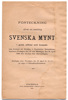 Holmbergs onumrerade, (Lagerwall, 1888)