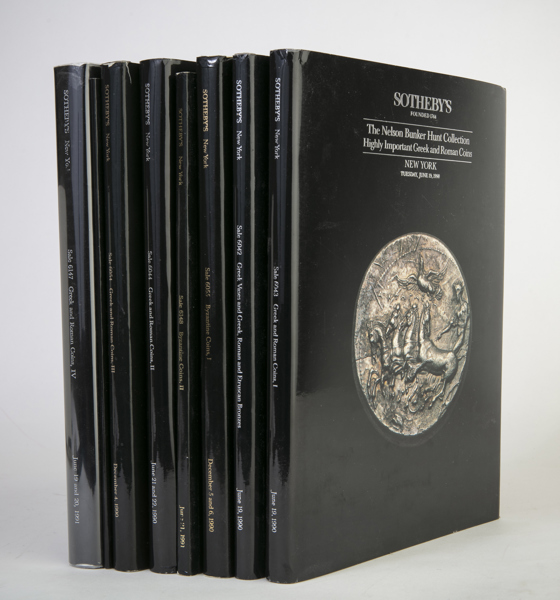 SOTHEBY'S The Nelson Bunker and William Herbert Hunt collections.