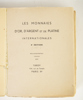 [ANONYM] Les Monnaies d'Or, d'Argent et de Platine Internationales.
