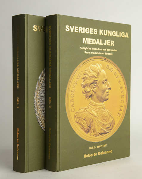 DELZANNO, R. Sveriges kungliga medaljer. 