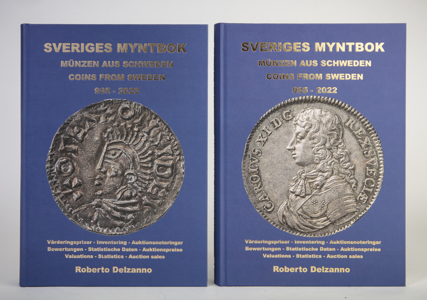 DELZANNO, R. Sveriges Guldmynt + Sveriges myntbok.