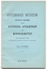 Lagerberg, C., Göteborgs museum - kortfattad vägledning