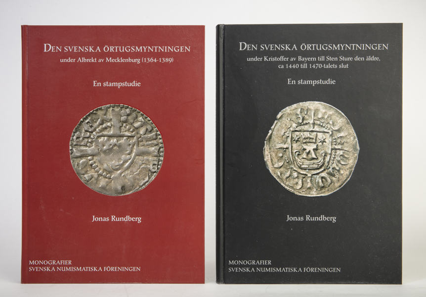 RUNDBERG, J. Den svenska örtugsmyntningen. Albrekt av Mecklenburg (1364-1389) samt Kristoffer av Bayern till Sten Sture d.ä. (ca 1440-1470-talets slut.