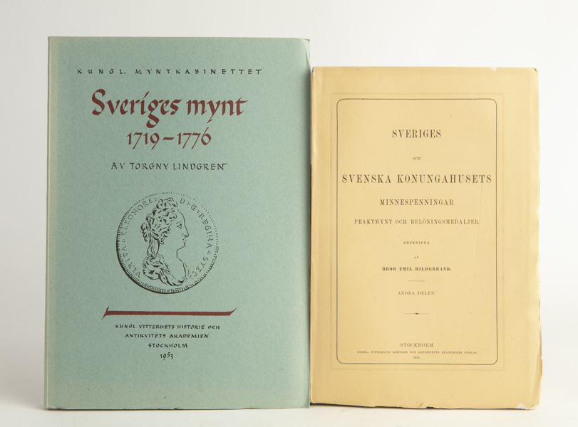 Två numismatiska böcker