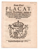 (1664-04-06) Angående Myntwäsendet