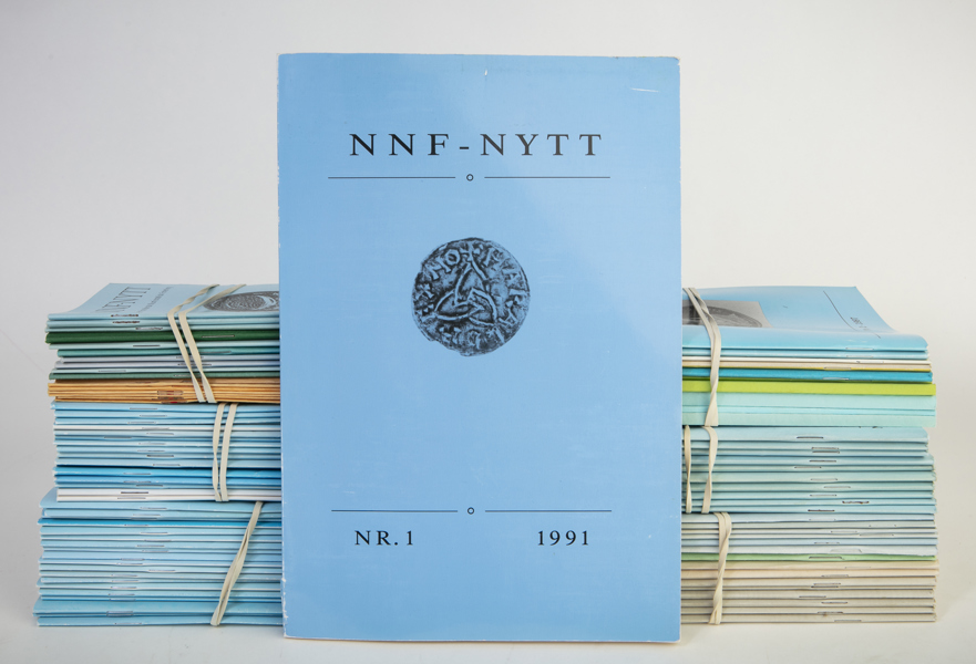 NORSK NUMISMATISK FORENING NNF-nytt 1971-2010. 