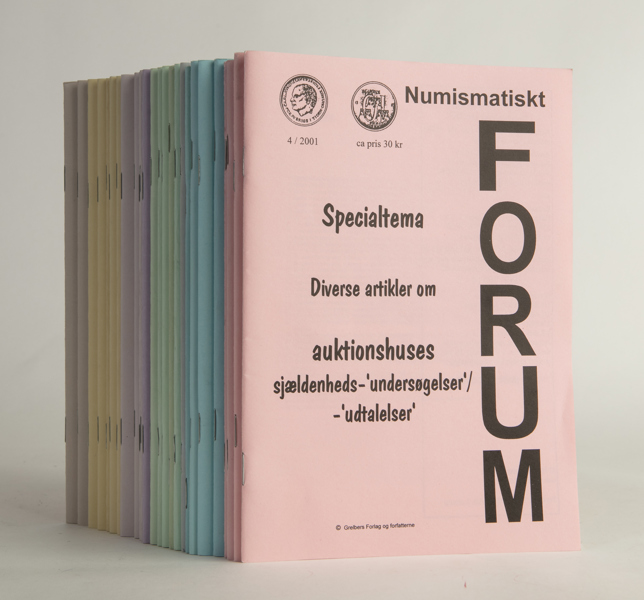 NUMISMATISKT FORUM. 1996-2001