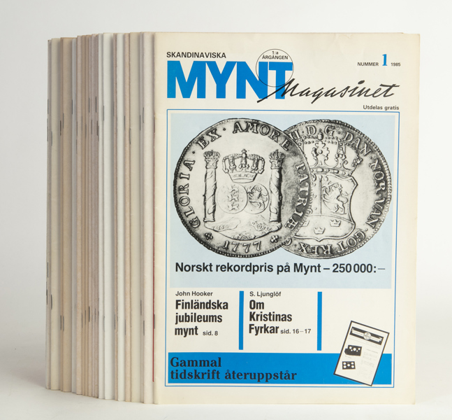 Skandinaviska myntmagasinet 1985-1989