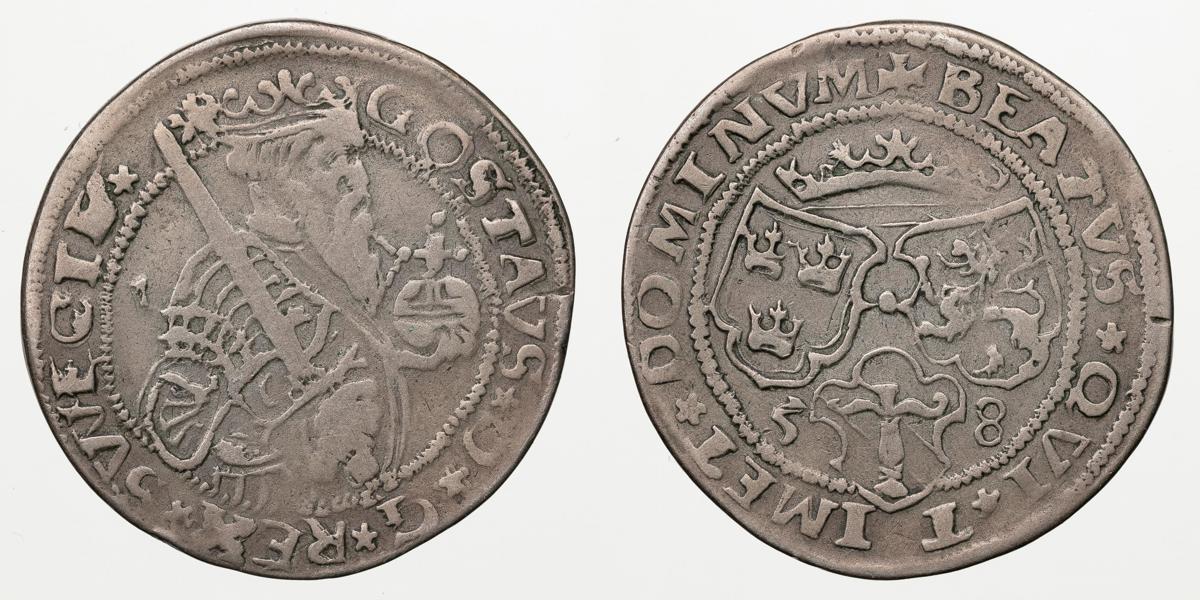 GUSTAV I (1521-1560). Mark 1558