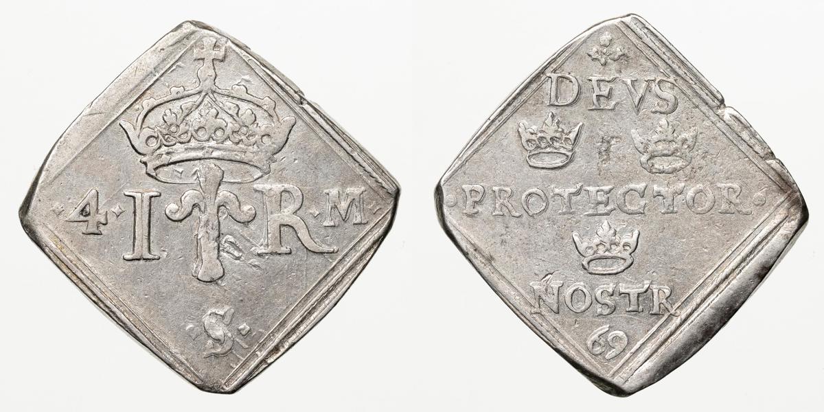 JOHAN III (1568-1592). 4 mark 1569