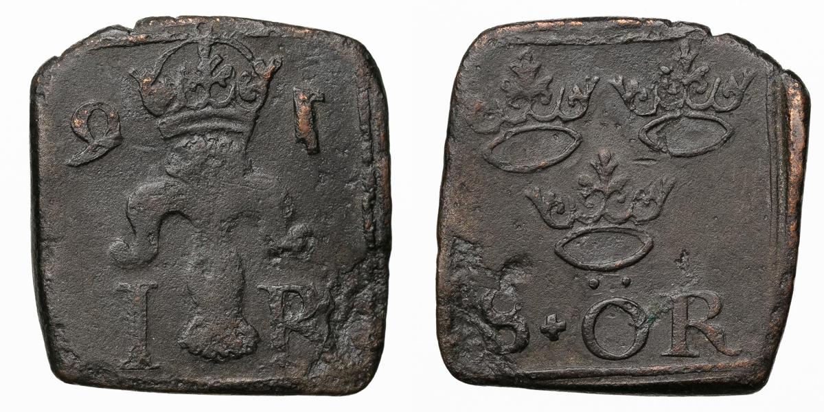 JOHAN III (1568-1592). 8 öre 1591