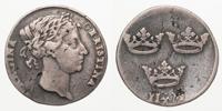 KRISTINA (1632-1654). 2 mark u.å
