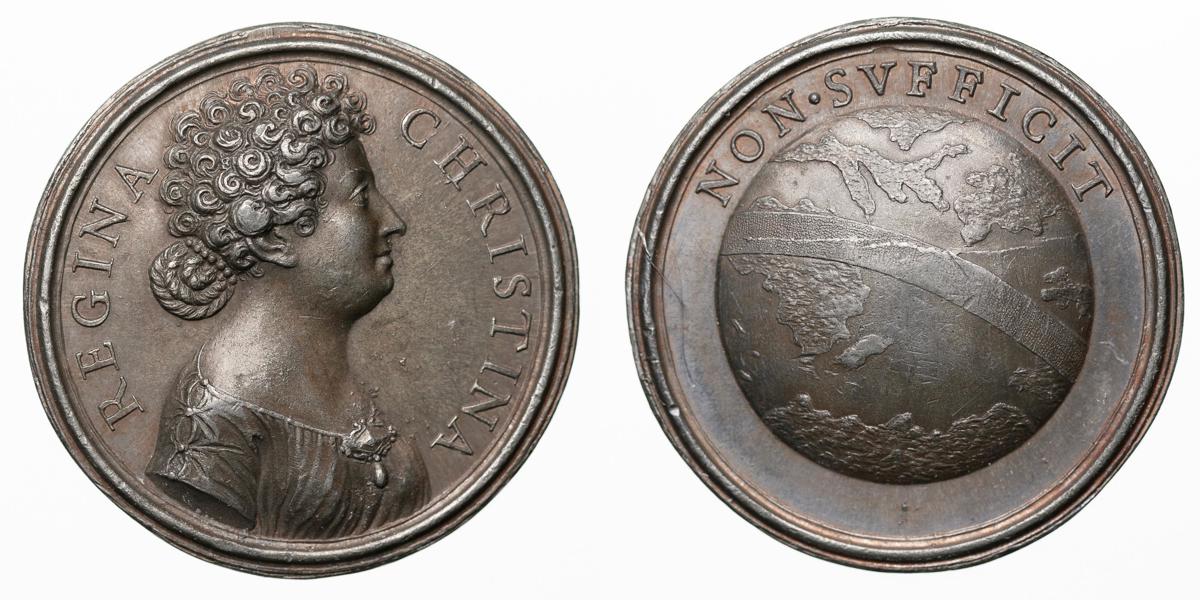 KRISTINA (1632-1654). Drottningens ringaktning av det jordiska