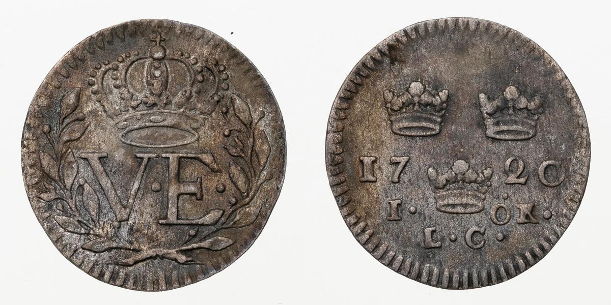 ULRIKA ELEONORA (1718-1720). Öre 1720