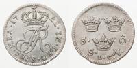 FREDRIK (1720-1751). 5 öre 1722