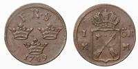 FREDRIK (1720-1751). Öre KM 1749