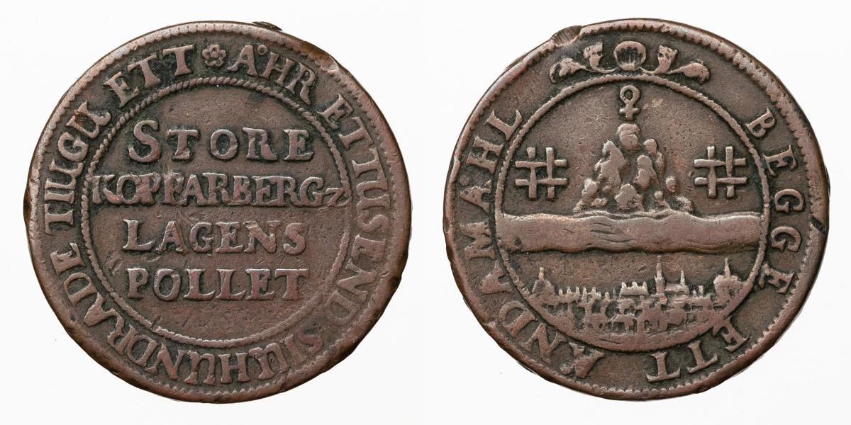 FREDRIK (1720-1751). 10 mark KM 1721