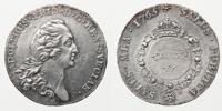 ADOLF FREDRIK (1751-1771). 1/4 riksdaler 1765
