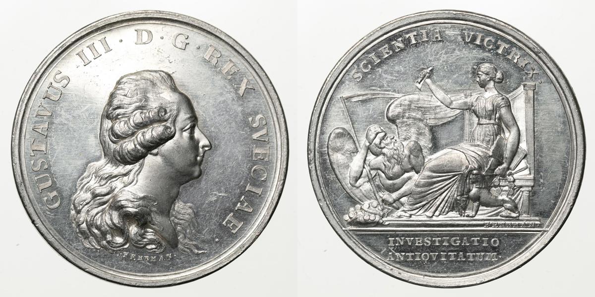 GUSTAV III (1771-1792). Vitterhetsakademien
