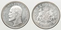 OSKAR II (1872-1907). 2 kronor 1907