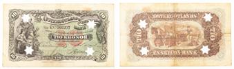 OSKAR II (1872-1907). 10 kronor 1894