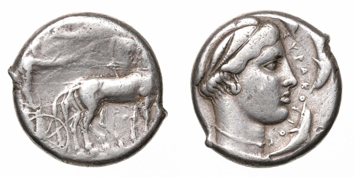 SICILY. AR tetradrachm