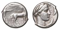 SICILY. AR tetradrachm