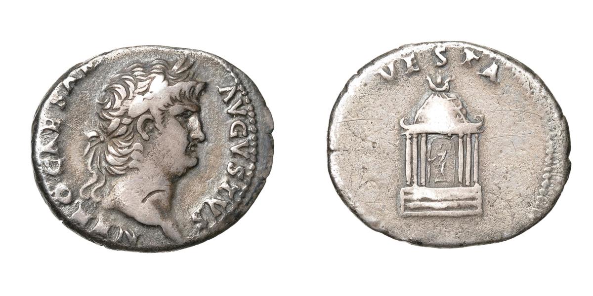 NERO. AR denarius