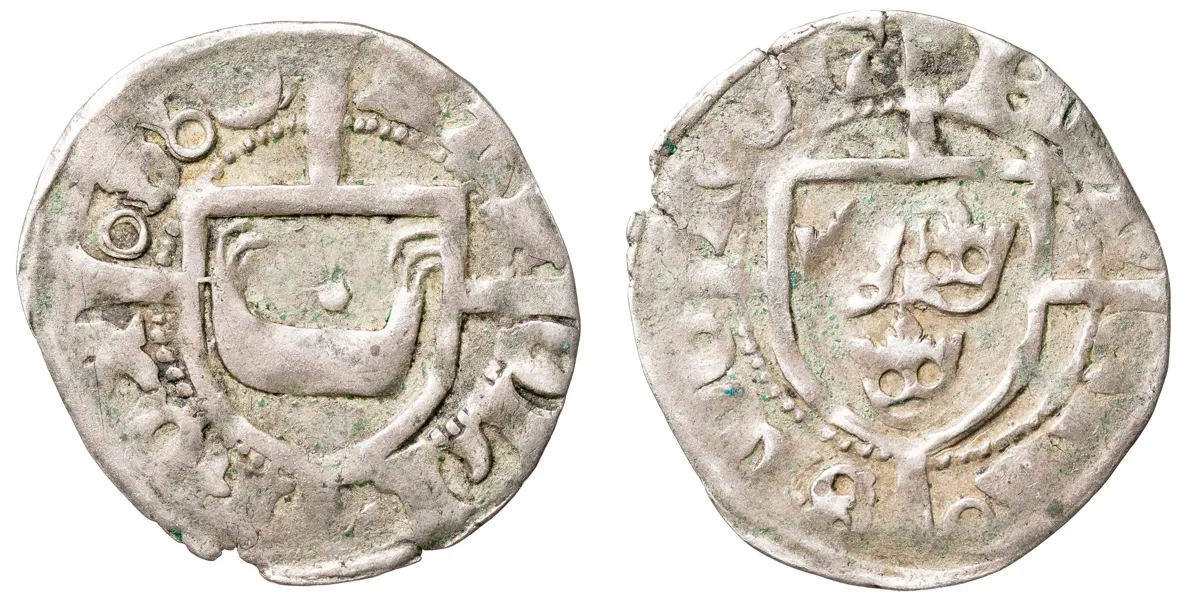 KARL KNUTSSON BONDE (1448-1457, 1464-1465, 1467-1470). Örtug