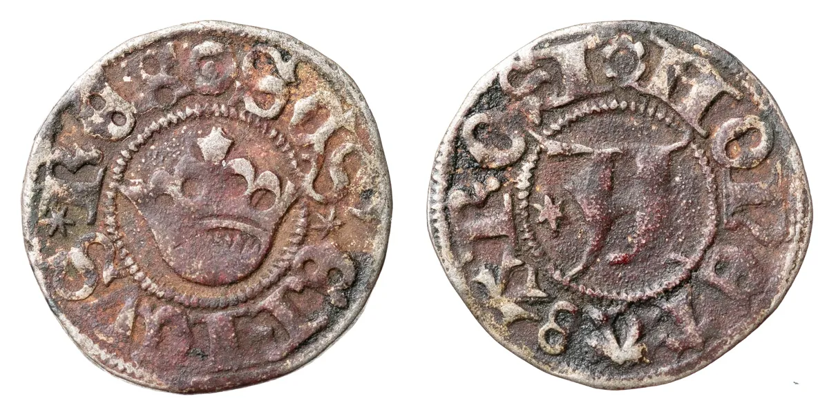 STEN STURE DEN ÄLDRE (1470-1497, 1501-1503). Halvörtug