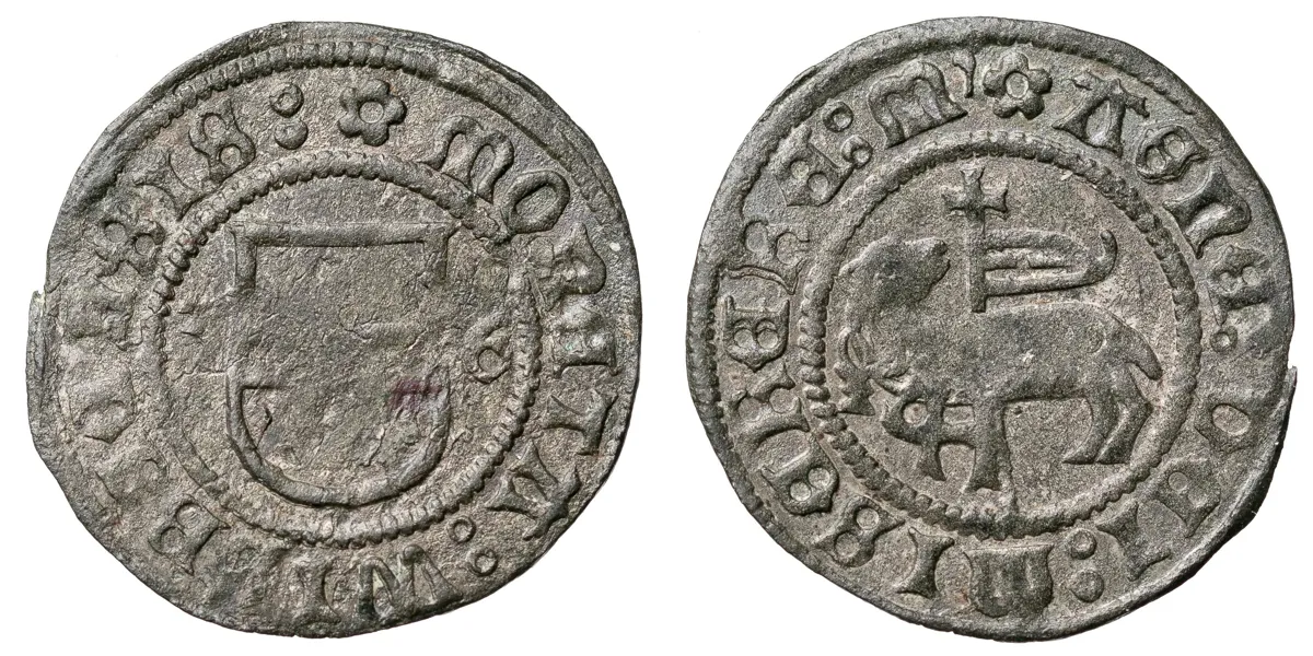 GOTLAND. Skilling 1536