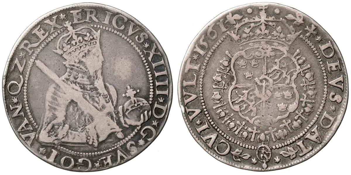 ERIK XIV (1560-1568). Daler 1561