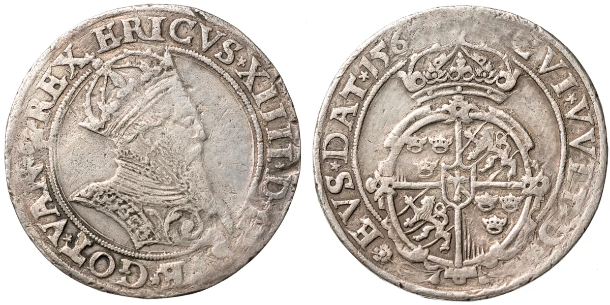 ERIK XIV (1560-1568). Mark 1563