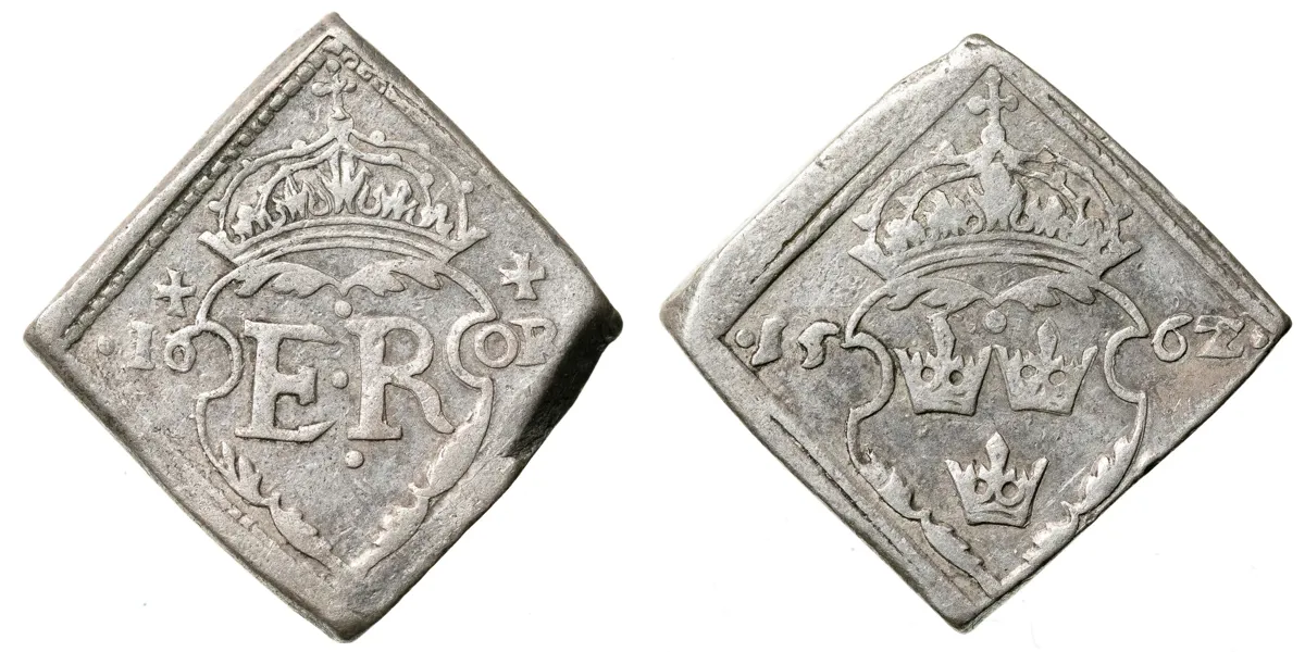 ERIK XIV (1560-1568). 16 öre 1562
