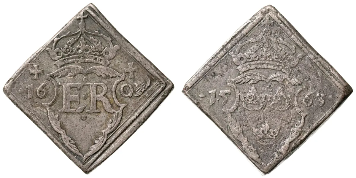 ERIK XIV (1560-1568). 16 öre 1563