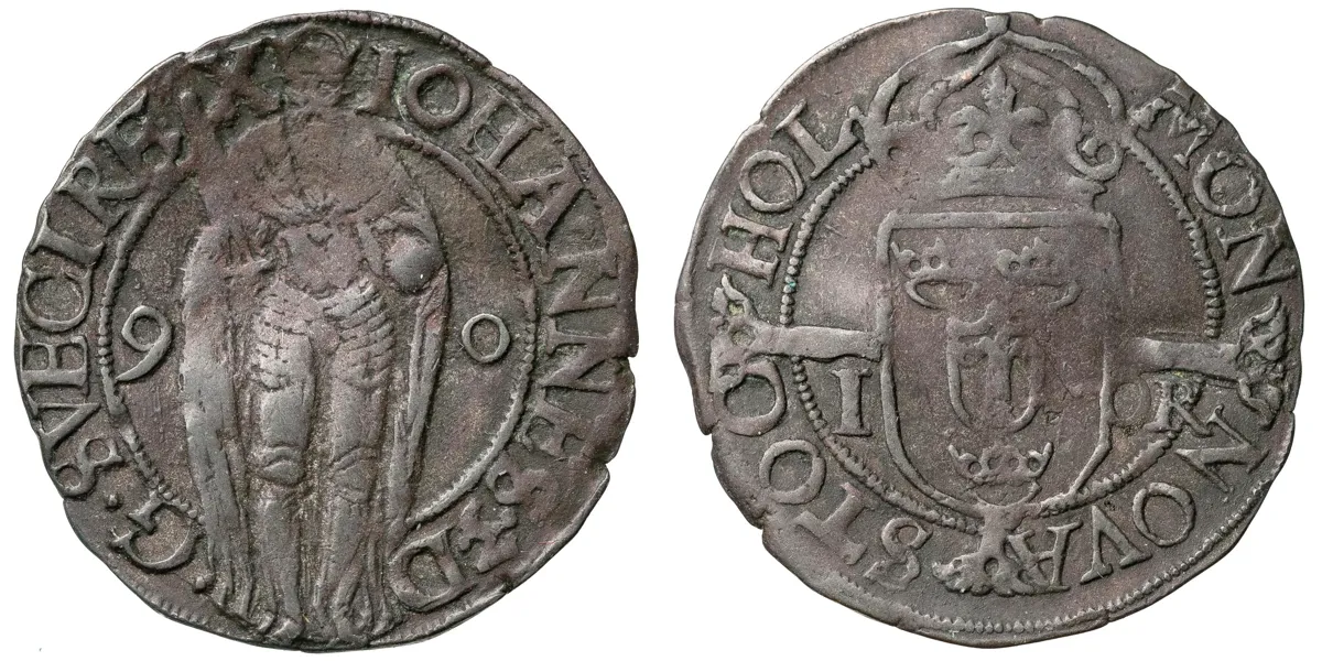 JOHAN III (1568-1592). Öre 1590