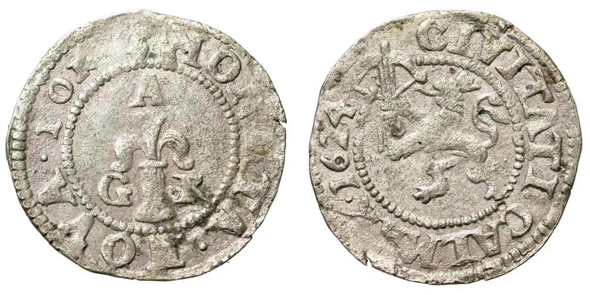 GUSTAV II ADOLF (1611-1632). Öre 1625