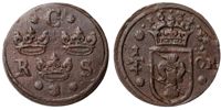 KRISTINA (1632-1654). 1/4 öre 1634