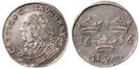 KARL X GUSTAV (1654-1660). 2 mark 1656