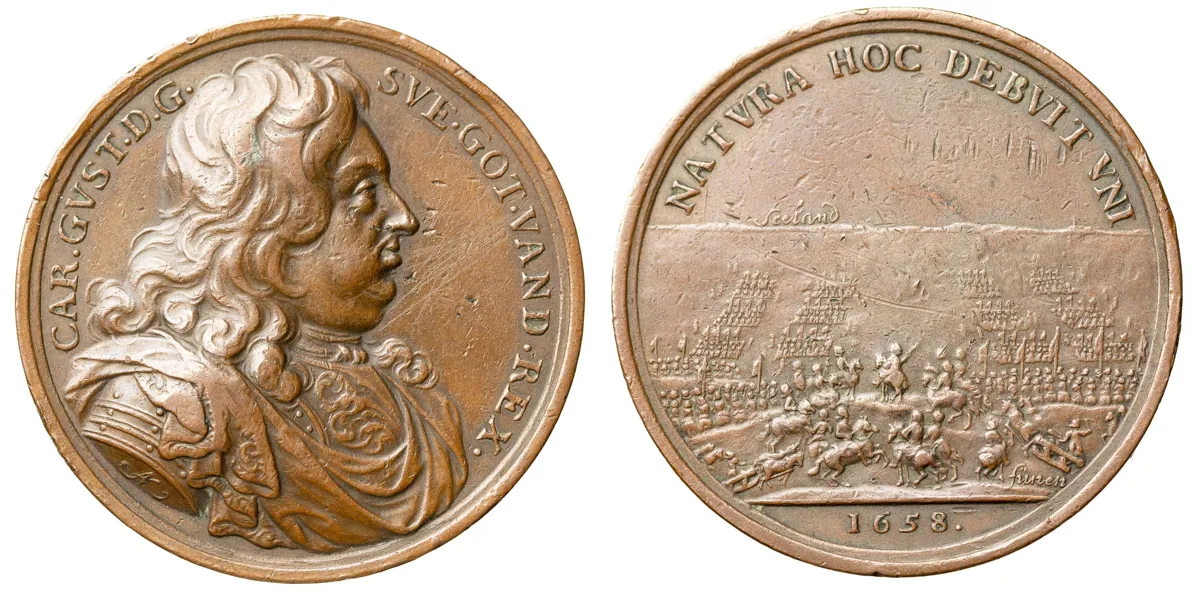 KARL X GUSTAV (1654-1660). Medalj