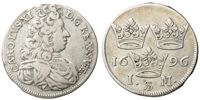 KARL XI (1660-1697). Mark 1696