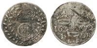 KARL XI (1660-1697). Öre 1672