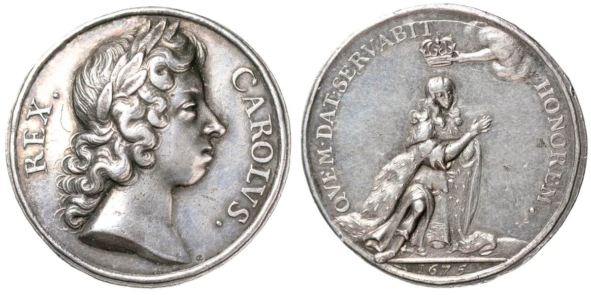 KARL XI (1660-1697). Medalj