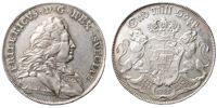 FREDRIK (1720-1751). Riksdaler 1744