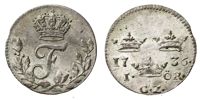 FREDRIK (1720-1751). Öre 1736