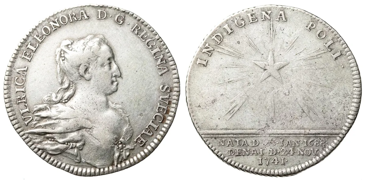 FREDRIK (1720-1751). Kastmynt