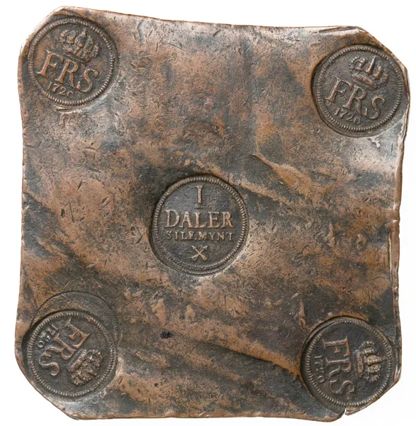 FREDRIK (1720-1751). Daler SM 1720