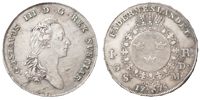GUSTAV III (1771-1792). Riksdaler 1775