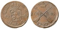 GUSTAV III (1771-1792). 2 öre SM 1777