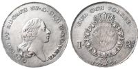 GUSTAV IV ADOLF (1792-1809). Riksdaler 1796
